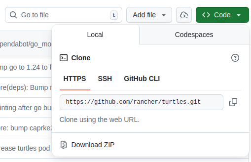 git clone url