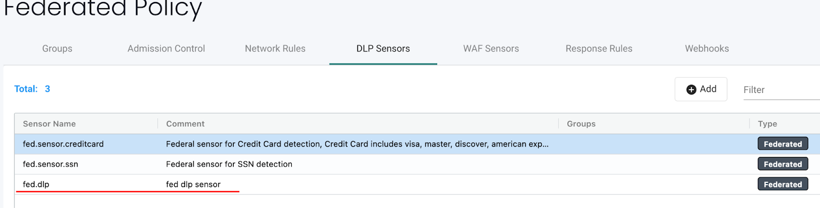Federated DLP