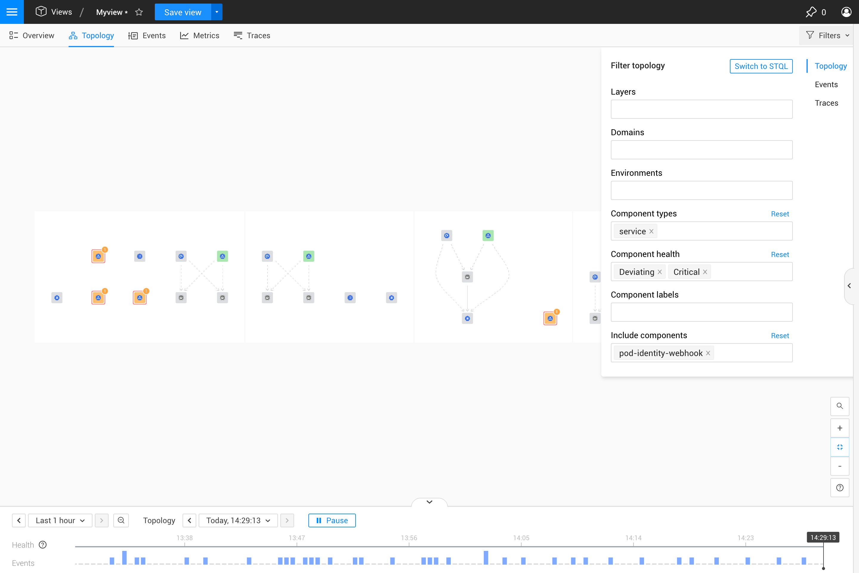 Grundlegende Topologie-Filter