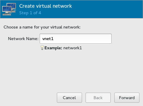 Create virtual network