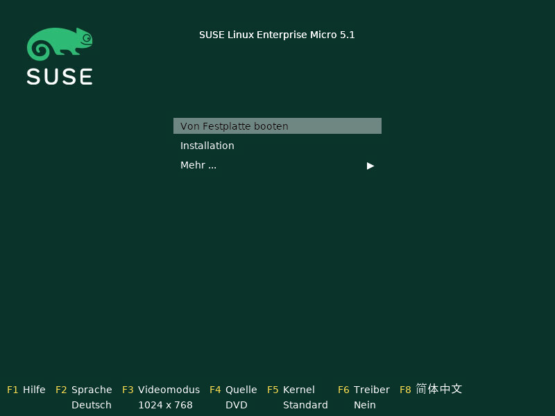 The Boot Screen on Machines with a Traditional BIOS The Boot Screen on Machines with a Traditional BIOS