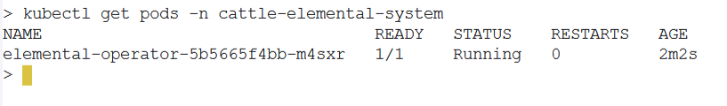 SUSE® Rancher Prime: OS Manager operator pod