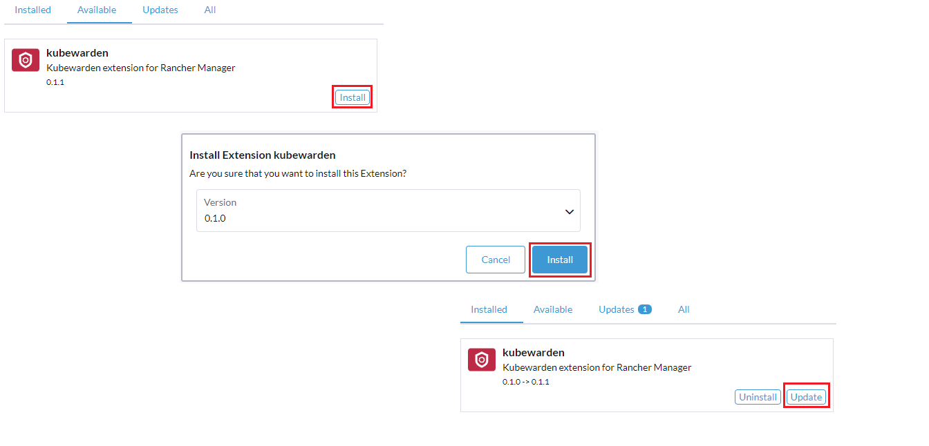 Installieren Sie Kubewarden