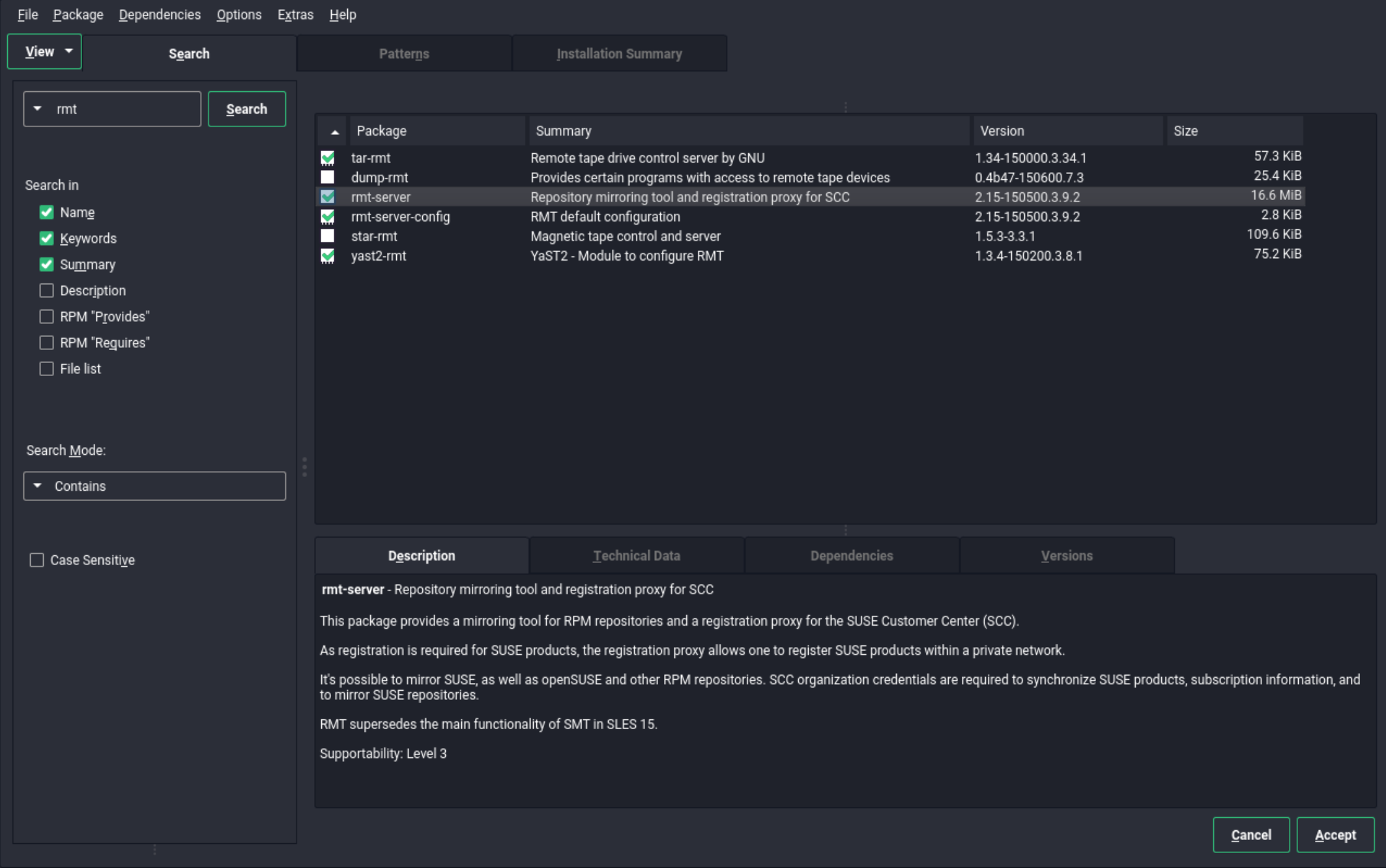 Software Selection Software Selection
