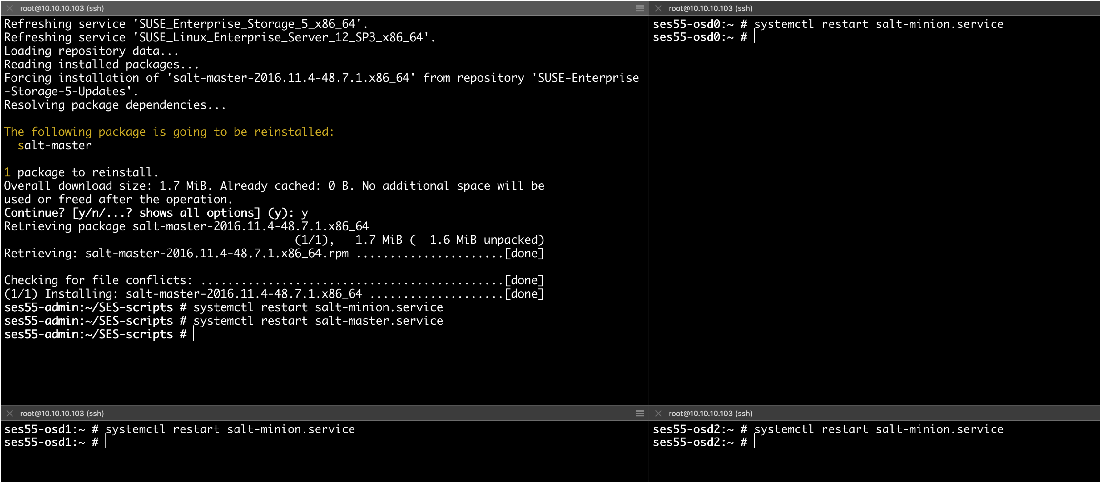 multi s salt install restart multi s salt install restart