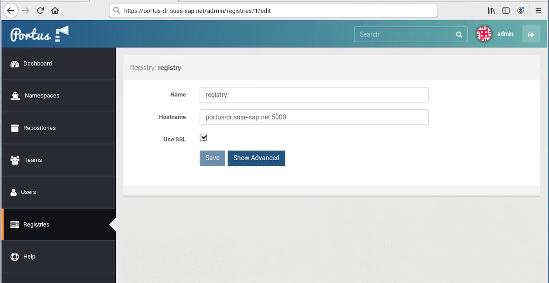 portus registry portus registry