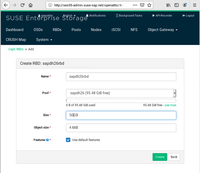 openattic rbd openattic rbd