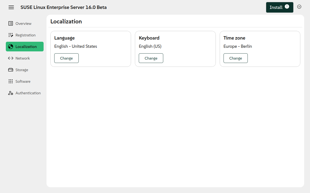 Localization Localization