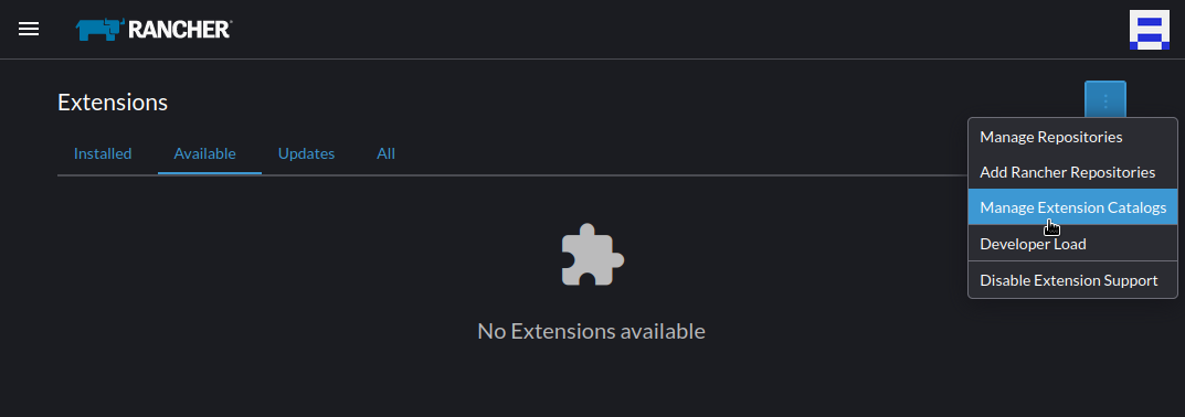 Gestionar catálogos