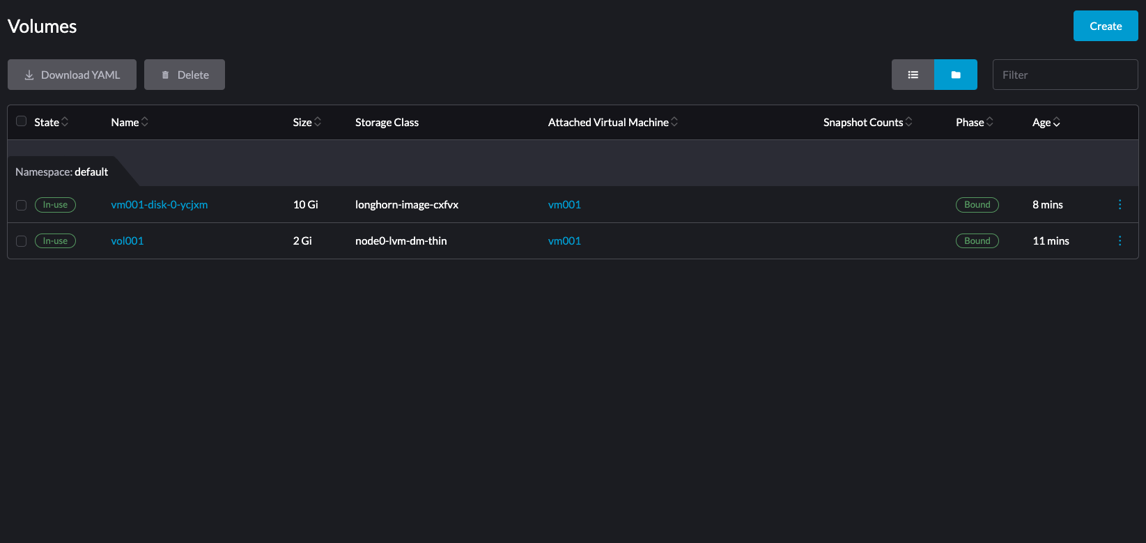 attach lvm volume 02