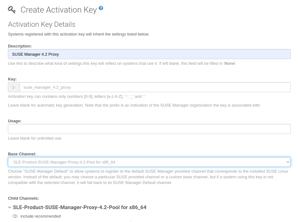 proxy key