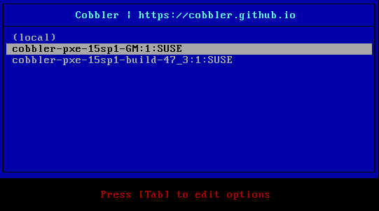 cobbler menu