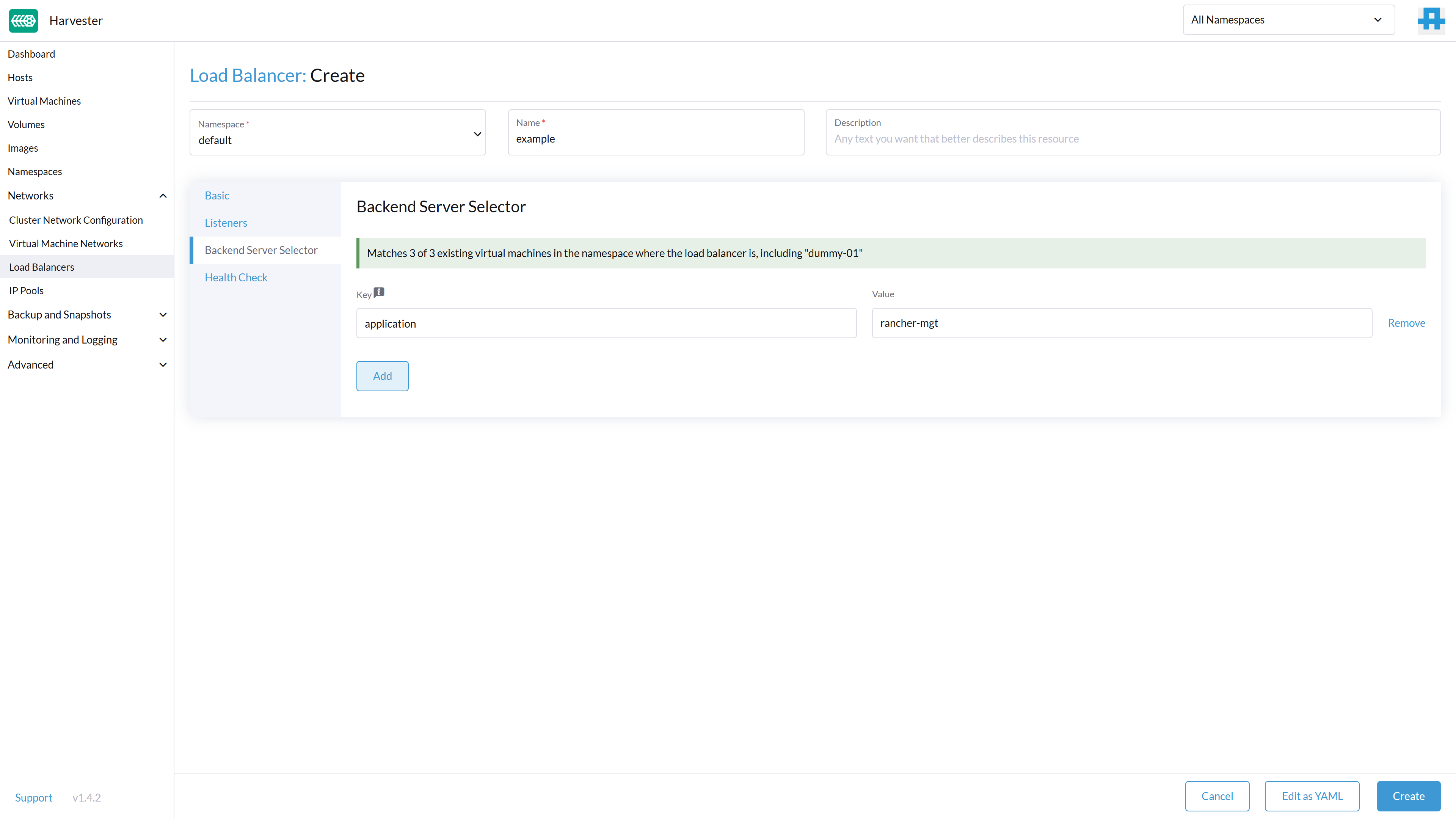 SAP EIC Harvester LB Selector SAP EIC Harvester LB Selector