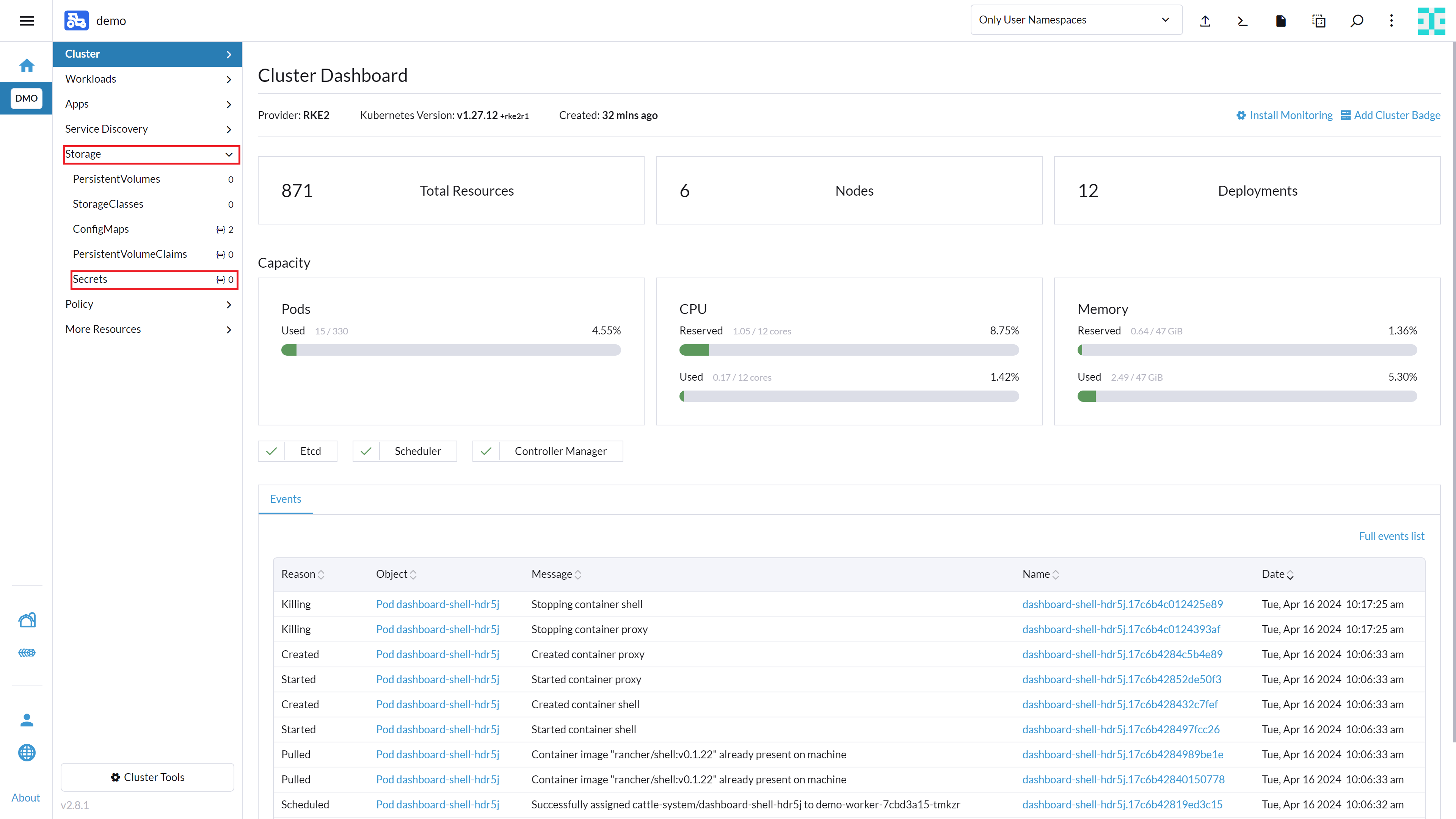 EIC Secrets Menu EIC Secrets Menu