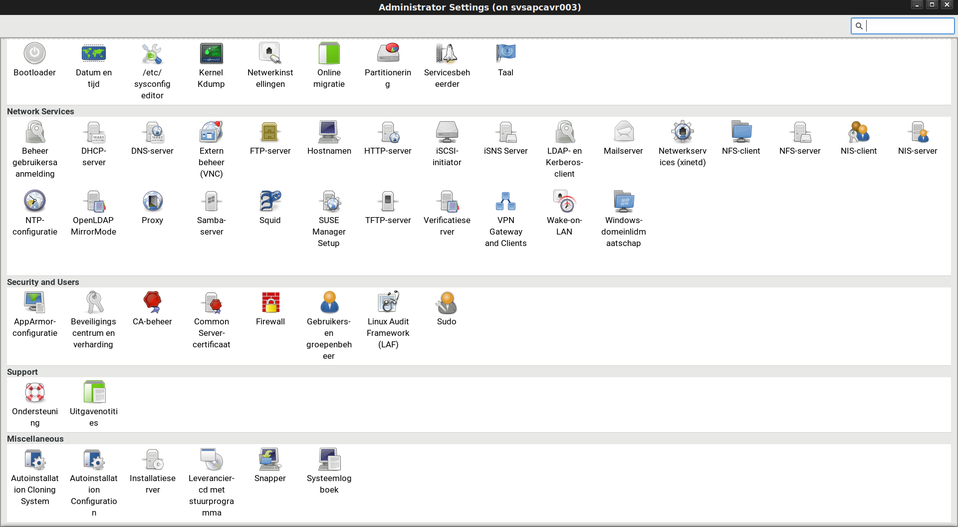 SUSE Manager Web UI - Administrator Settings SUSE Manager Web UI - Administrator Settings