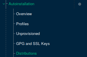 SUSE Manager Web UI - Autoinstallation SUSE Manager Web UI - Autoinstallation
