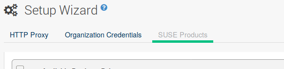 SUSE Manager Web UI - SUSE Products SUSE Manager Web UI - SUSE Products