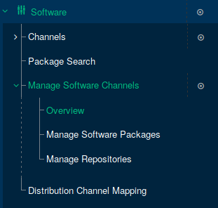SUSE Manager Web UI - Manage Software Channels SUSE Manager Web UI - Manage Software Channels