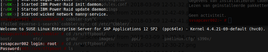 SUSE Manager Web UI - Installed Host SUSE Manager Web UI - Installed Host