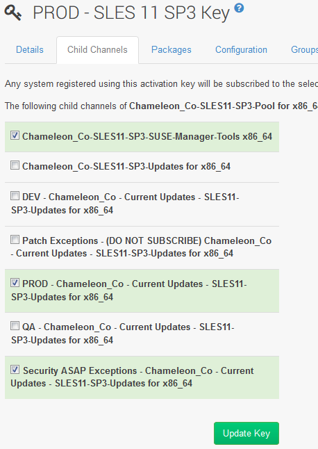 Child Channels Screenshot Child Channels Screenshot