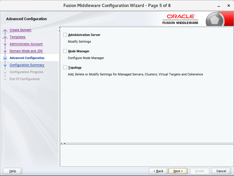 Advanced Configuration Advanced Configuration