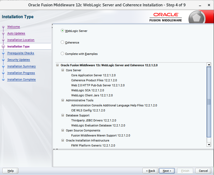 Installation Type Installation Type
