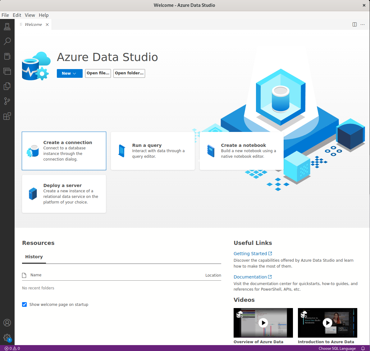 Azure Data Studio Azure Data Studio