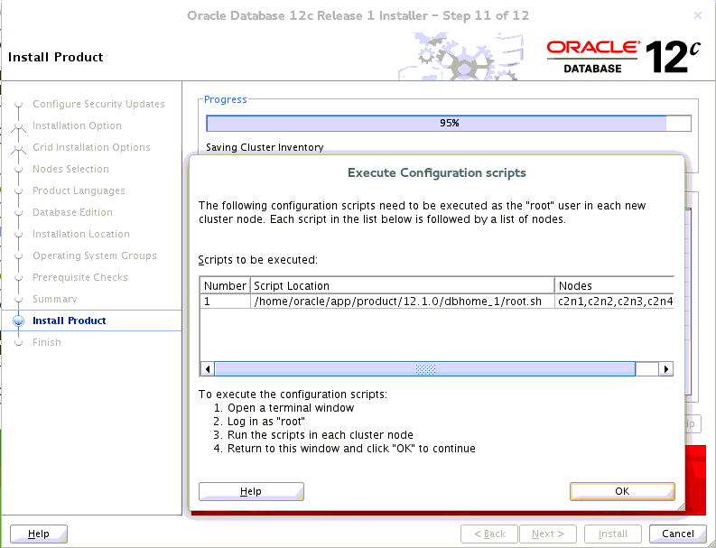 Execute Configuration Scripts Execute Configuration Scripts