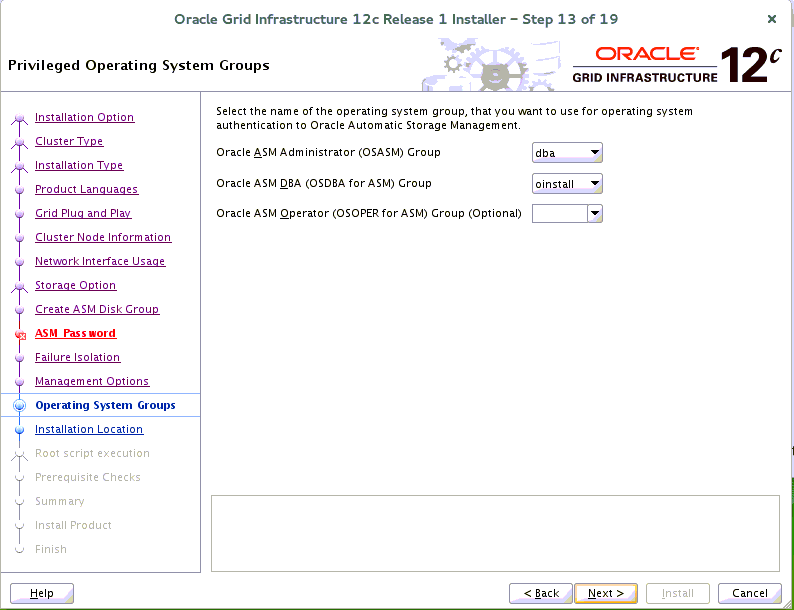 Privileged Operating System Groups Privileged Operating System Groups