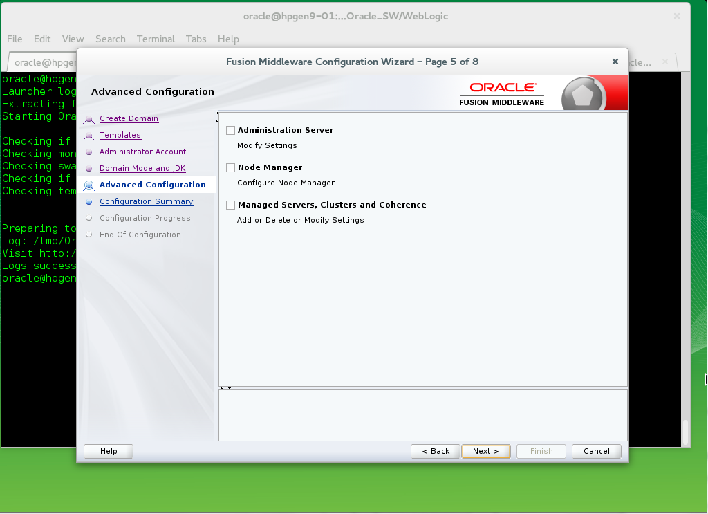 Advanced Configuration Advanced Configuration