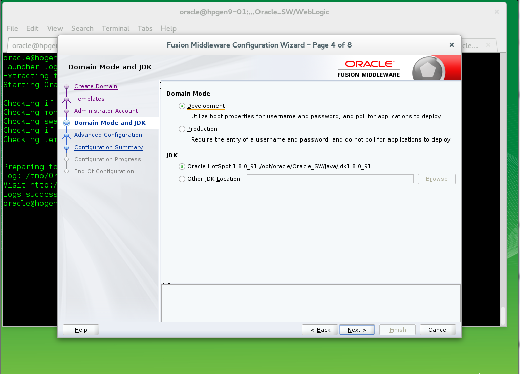 Domain Mode and JDK Domain Mode and JDK