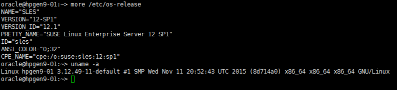 Operating System and Kernel Version Operating System and Kernel Version