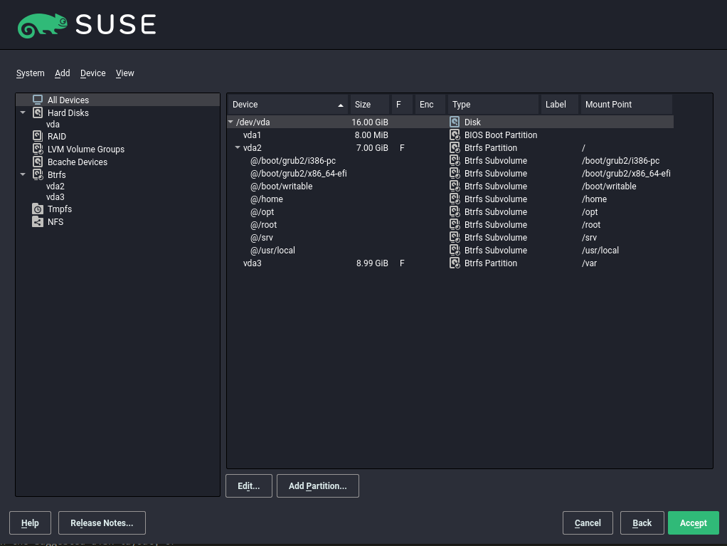 Expert Partitioner Expert Partitioner
