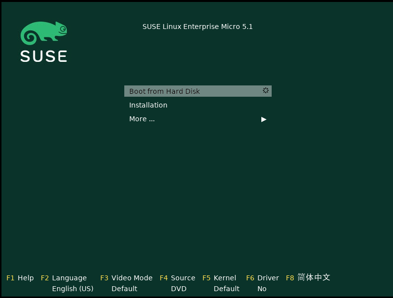 The Boot Screen on Machines with a Traditional BIOS The Boot Screen on Machines with a Traditional BIOS