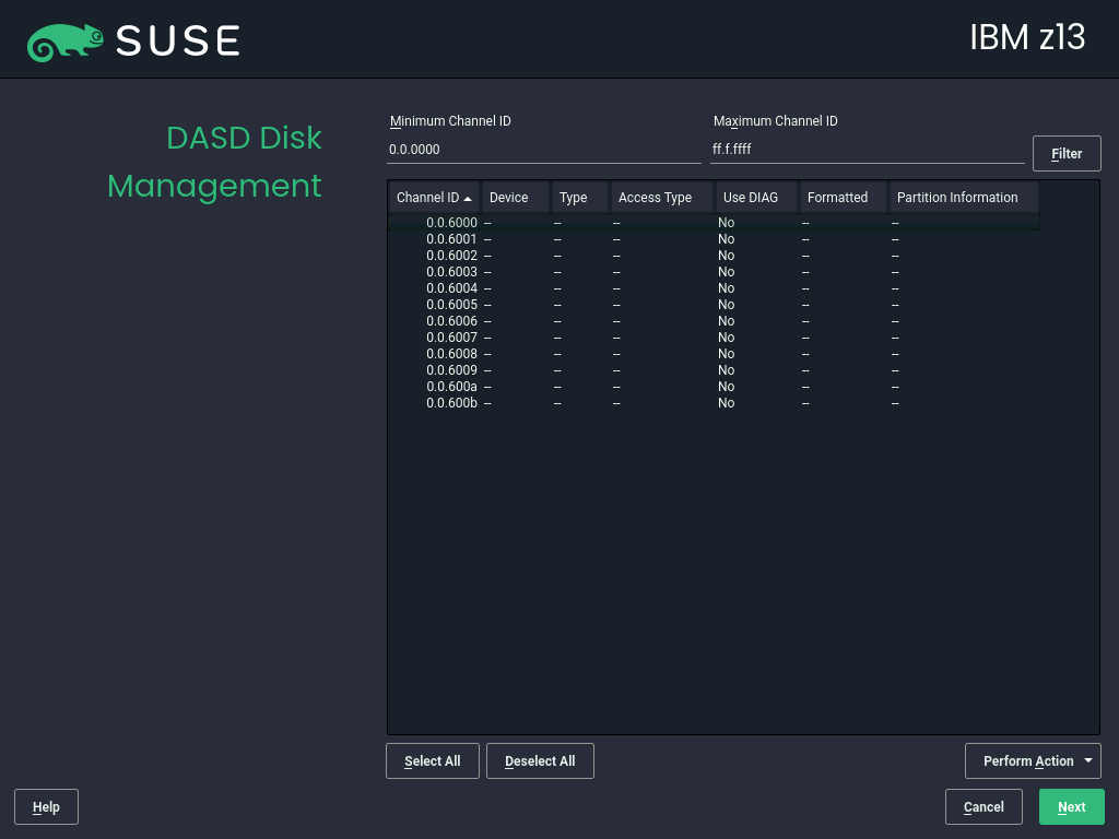 DASD disk management DASD disk management