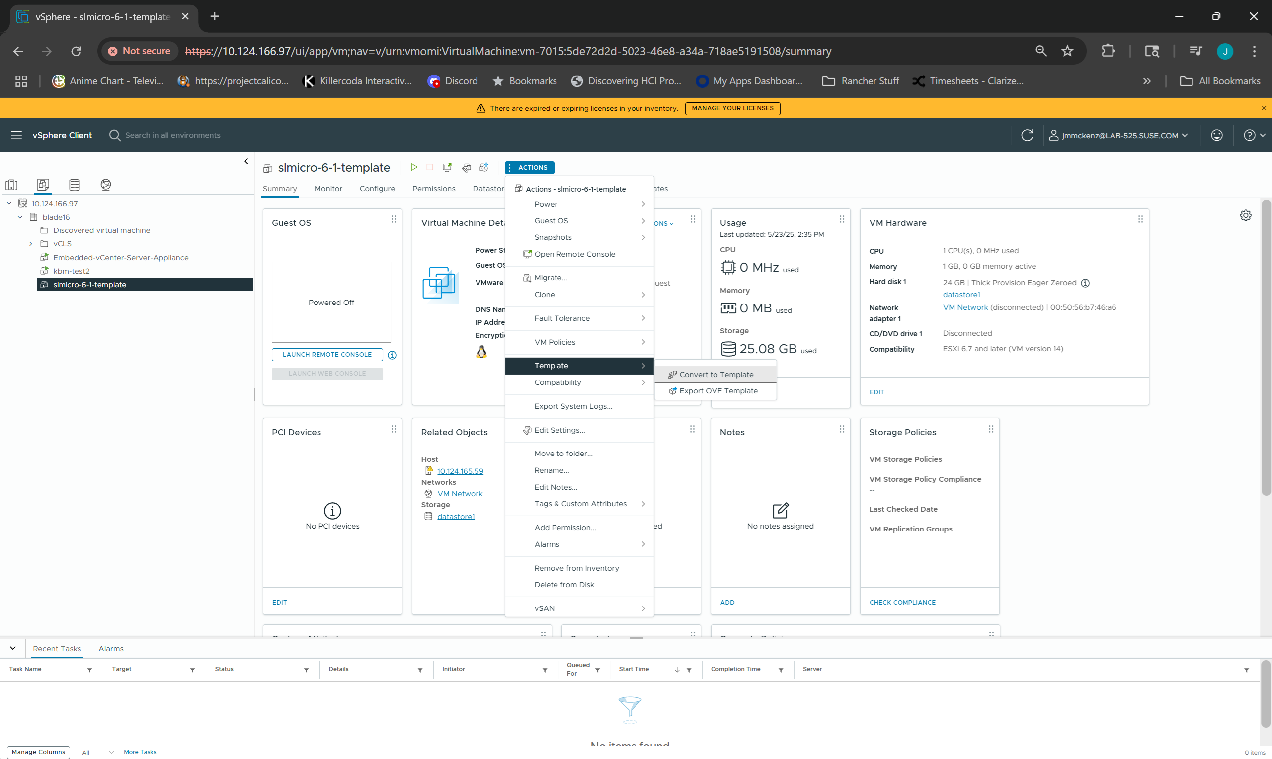 Creating a template Creating a template