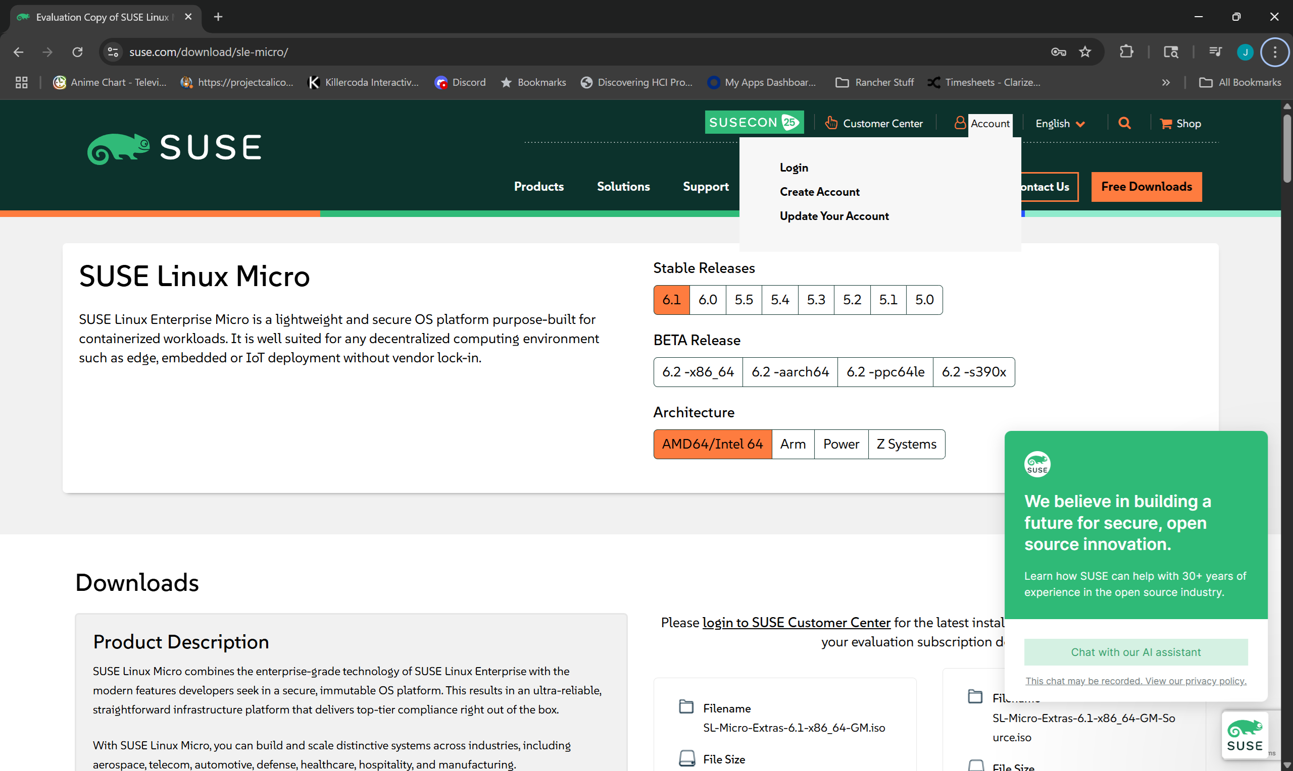 Login to the download page Login to the download page