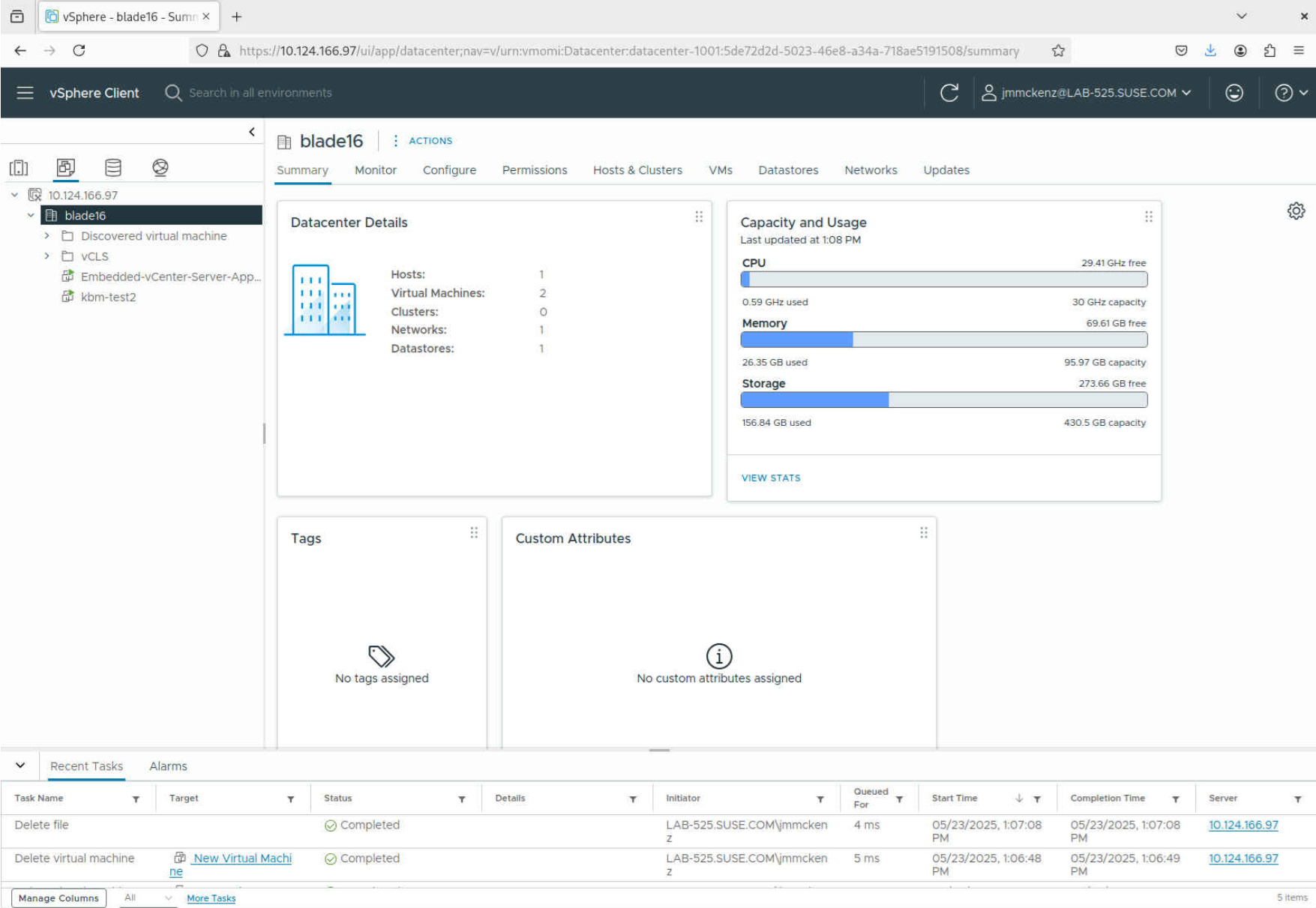 Navigating to VMs and Templates view Navigating to VMs and Templates view