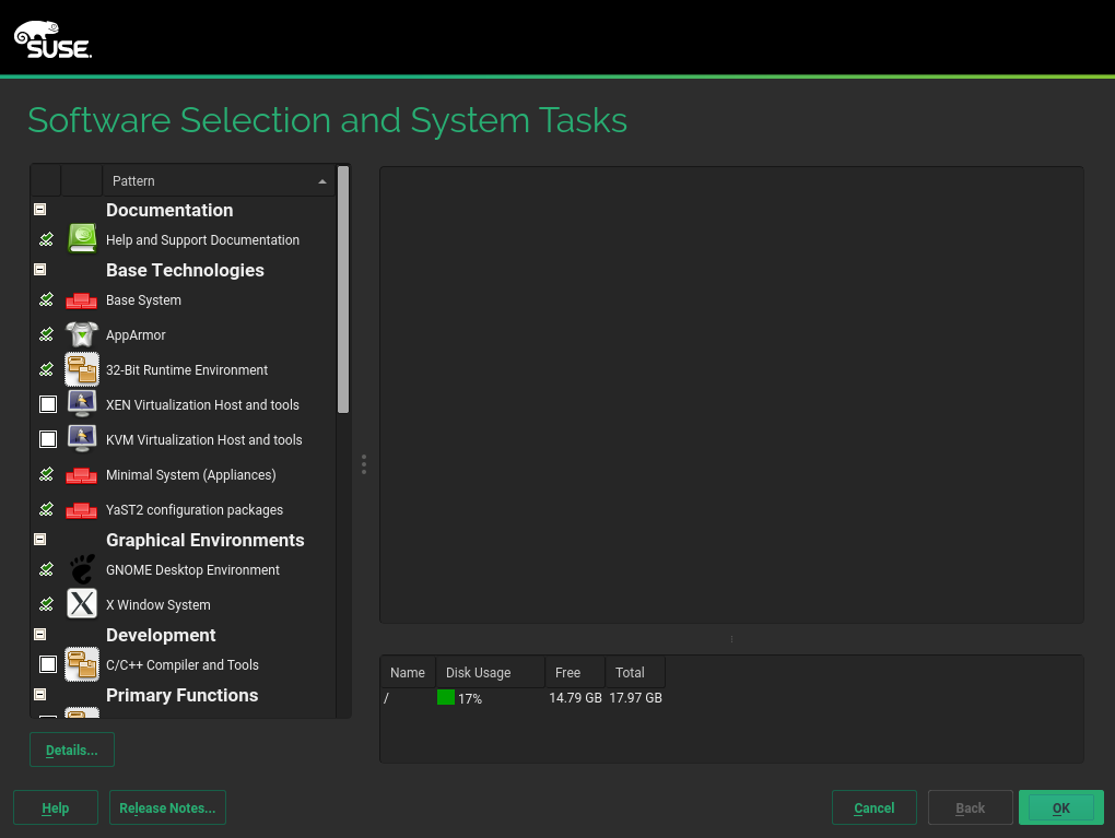 Software Selection and System Tasks