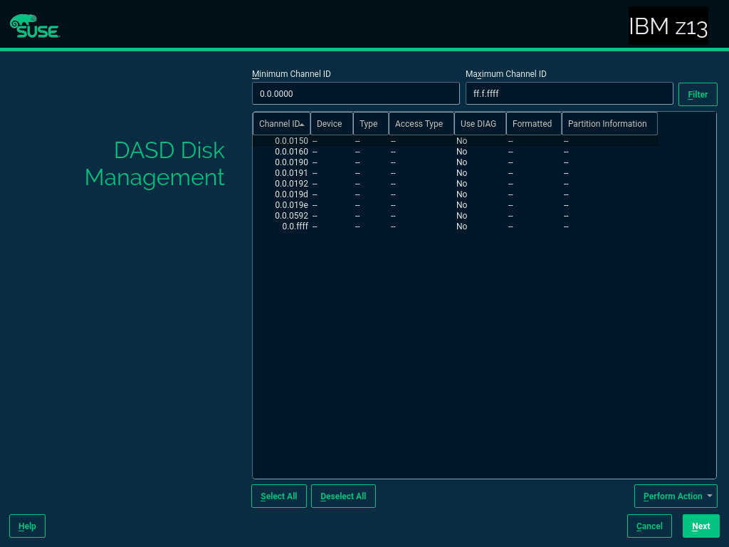 DASD Disk Management