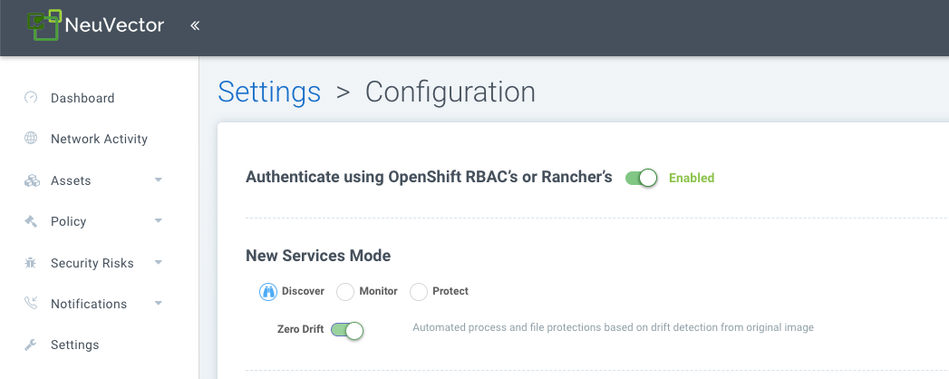 A screenshot of Rancher SSO A screenshot of Rancher SSO