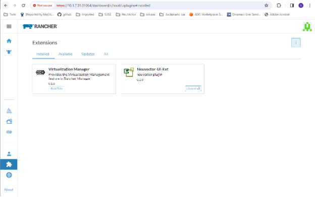 A screenshot of uninstalling extension A screenshot of uninstalling extension