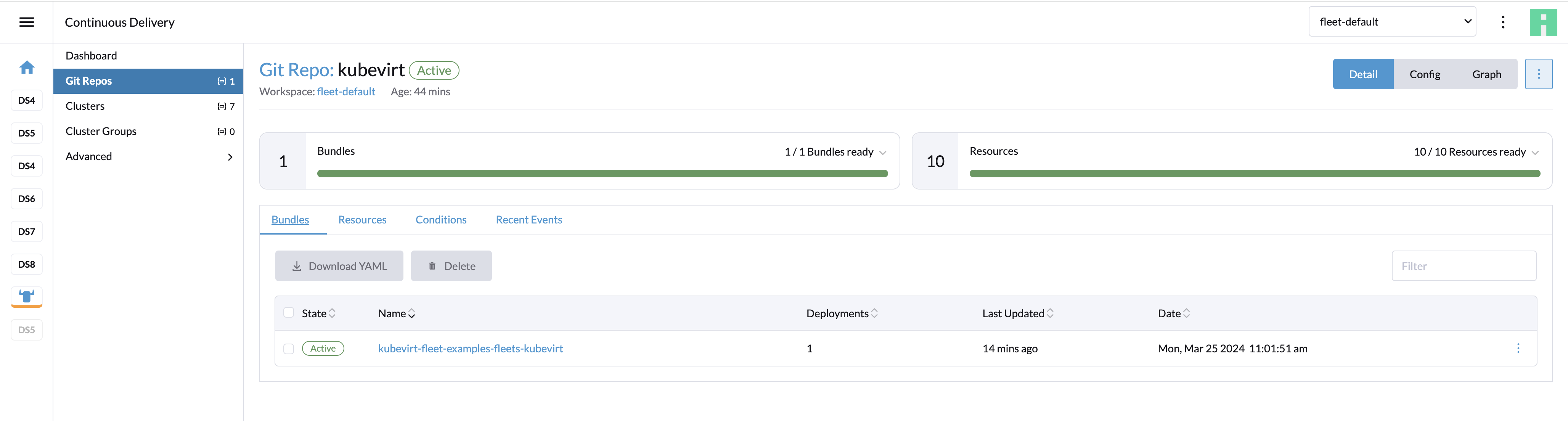 fleet repo bundles fleet repo bundles