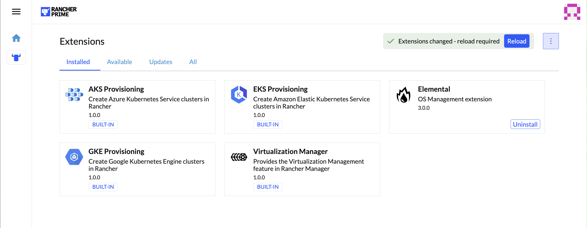 Installing Elemental extension 4 Installing Elemental extension 4
