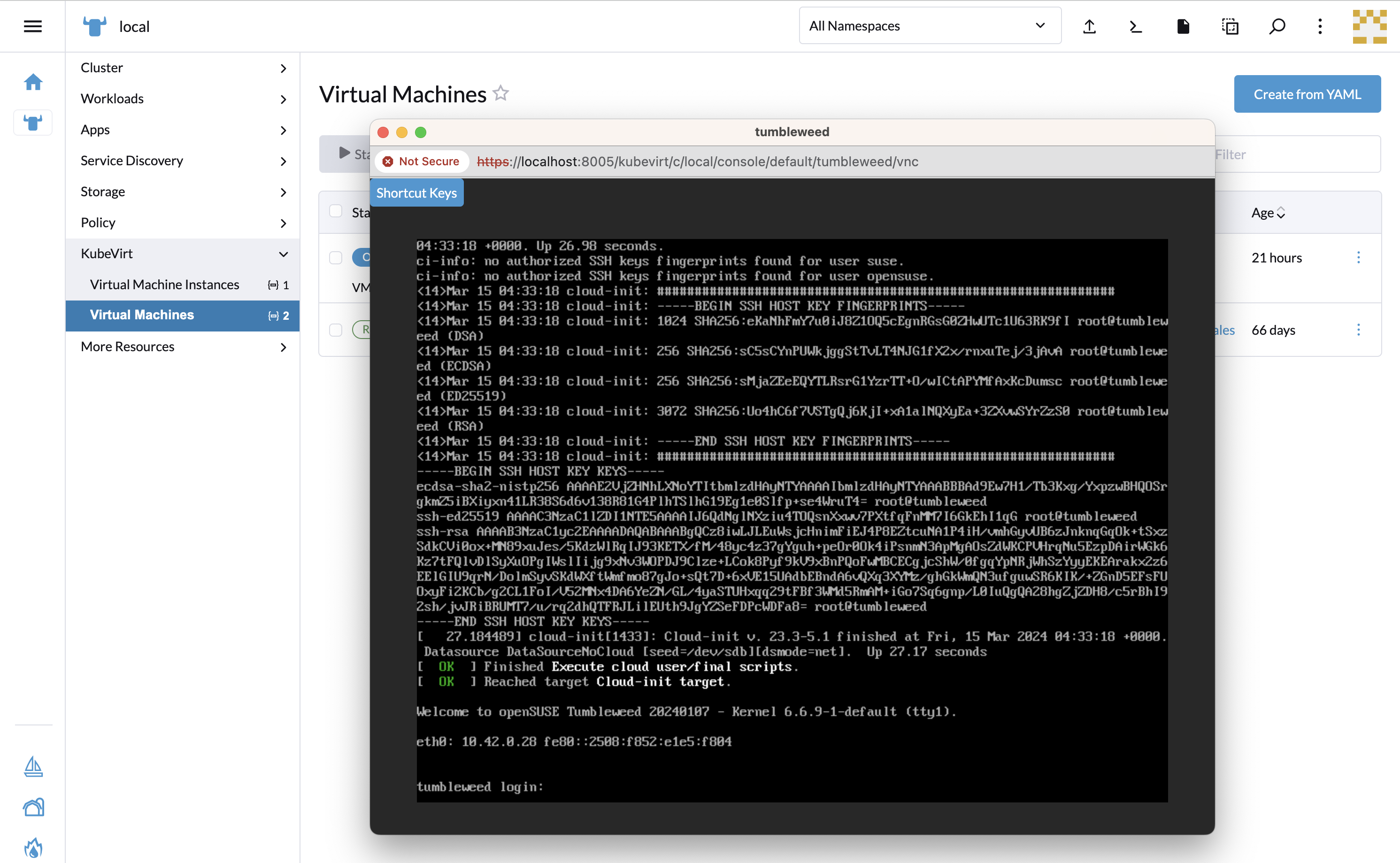 vnc console ui vnc console ui