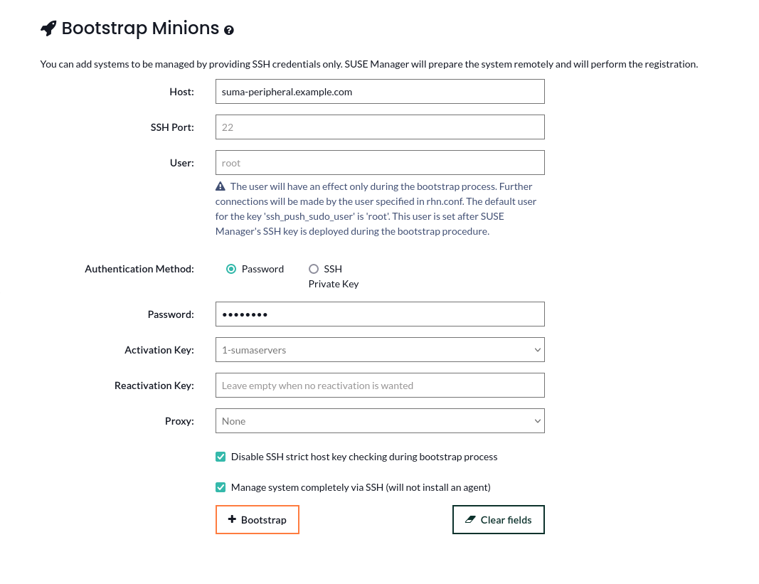 Bootstrapping a peripheral Bootstrapping a peripheral