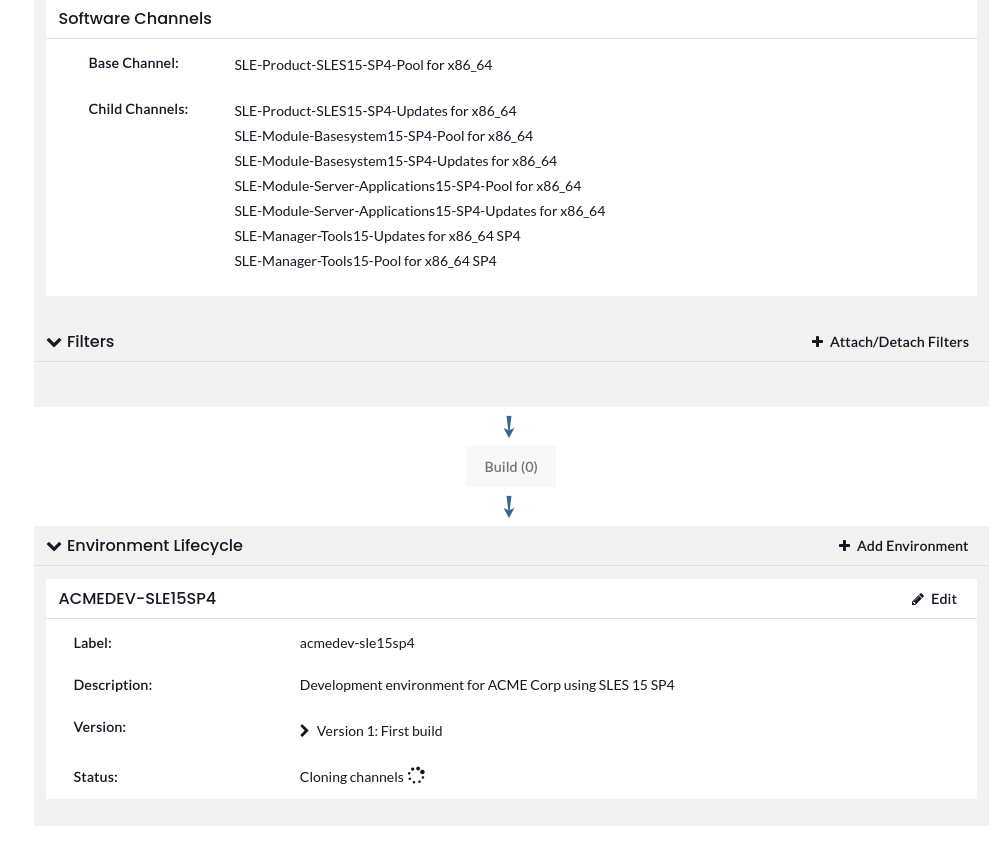 Creating a new CLM environment Creating a new CLM environment