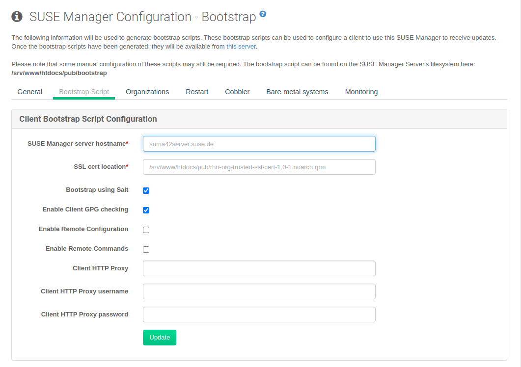 proxy bootstrap