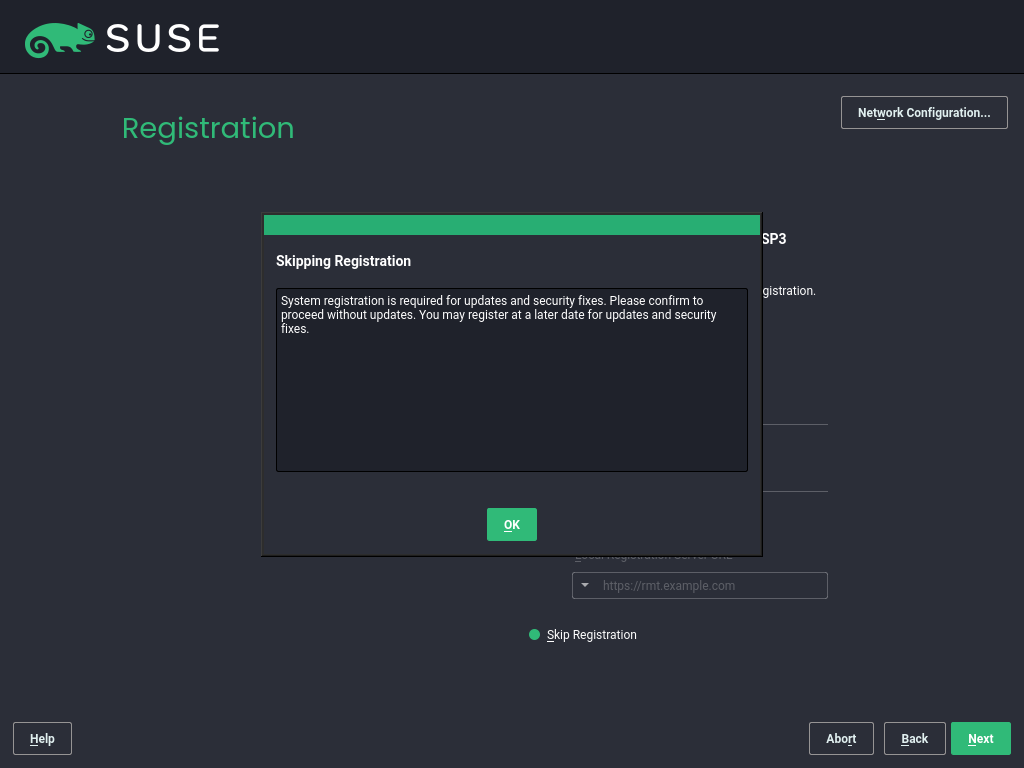 Installing without Registration Installing without Registration