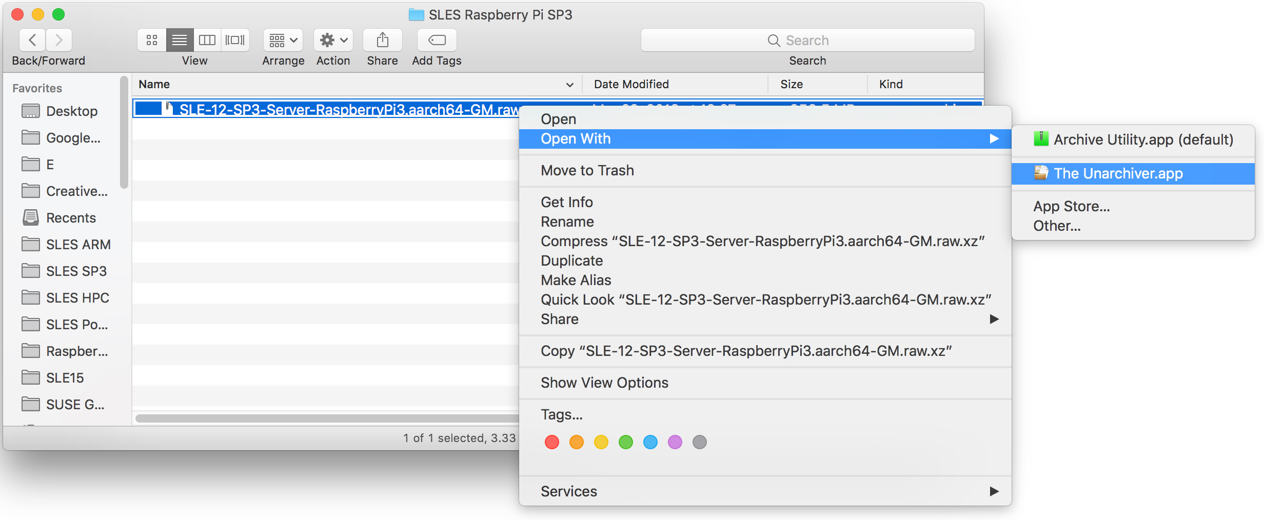 Open the Image with The Unarchiver Open the Image with The Unarchiver
